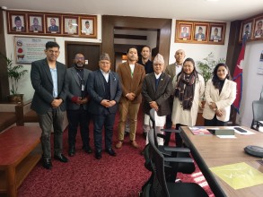 एमच्याम नेपाल र अर्थमन्त्रीबीच भेटवार्ता, वैदेशिक लगानी र डिजिटल पूर्वाधार विकासकामा छलफल