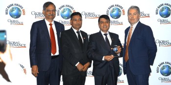 ग्लोबल आइएमई बैंक दोस्रो पटक ‘बेष्ट बैंक अवार्ड’बाट सम्मानित