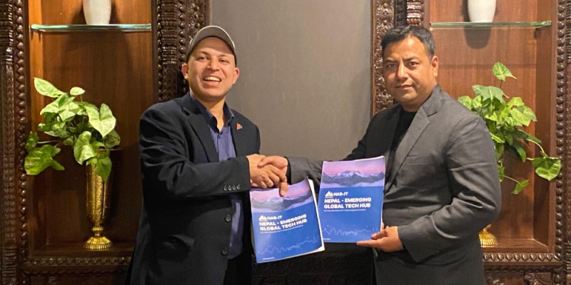 नास आइटी र टीजेएफबीच सहकार्यको सम्झौता