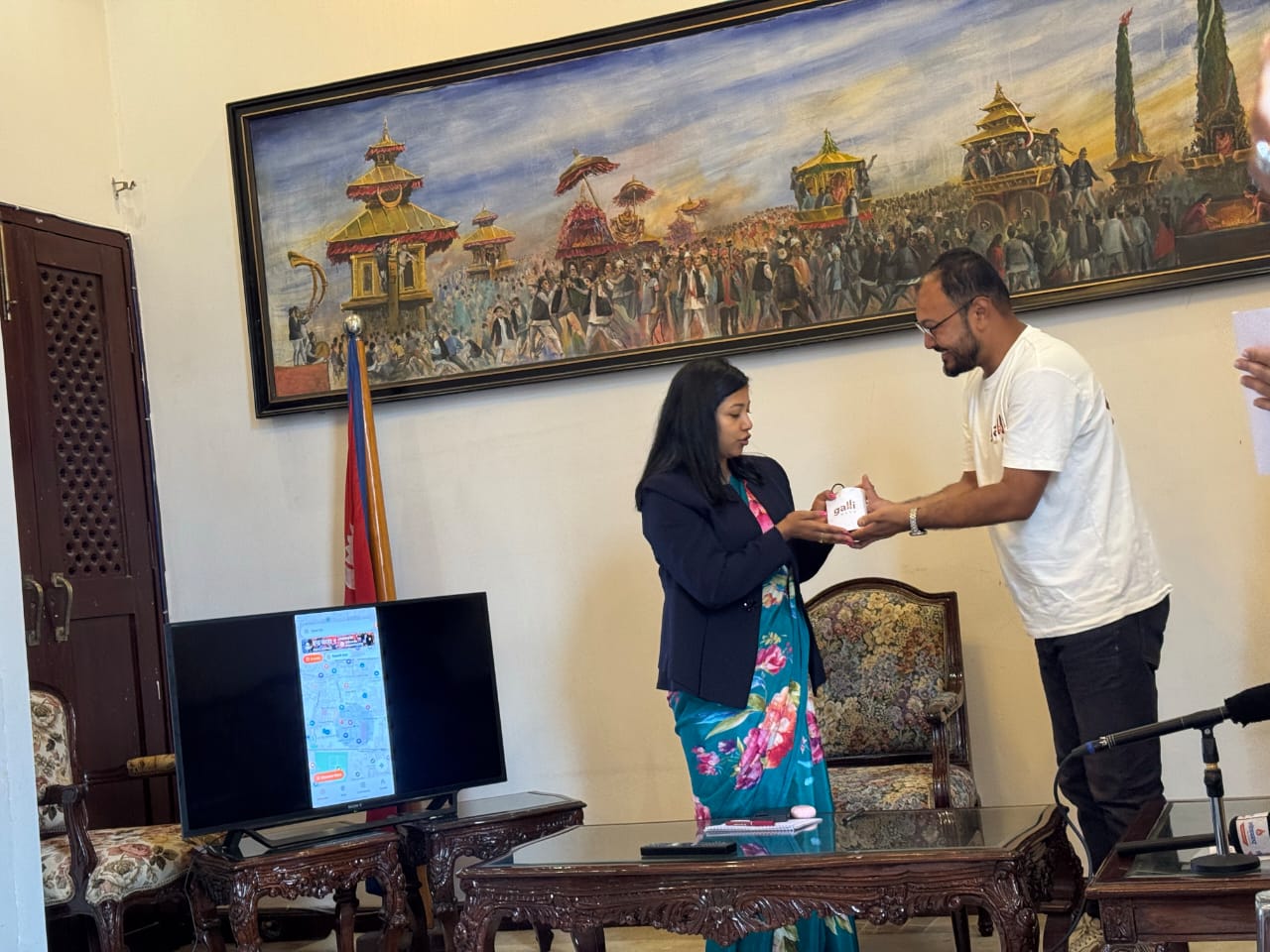 इन्द्रजात्रा २०८३ मा गल्ली म्याप्सको लाइभ लोकेसन र रिराउटिङसहित नयाँ फिचर
