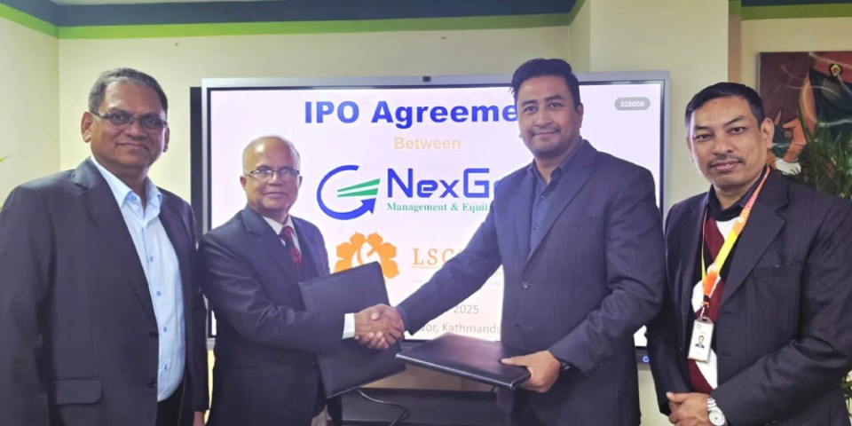 आईपीओ जारी गर्दै नेक्सजेन म्यानेजमेन्ट एण्ड इक्विटी सोलुसन्स, बिक्री प्रबन्धकमा लक्ष्मी सनराइज क्यापिटल