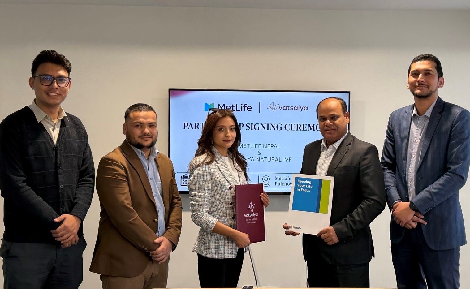 मेटलाइफ नेपाल र वात्सल्य आईभीएफबीच फर्टिलिटी केर सेवामा पहुँच विस्तारका लागि सहकार्य