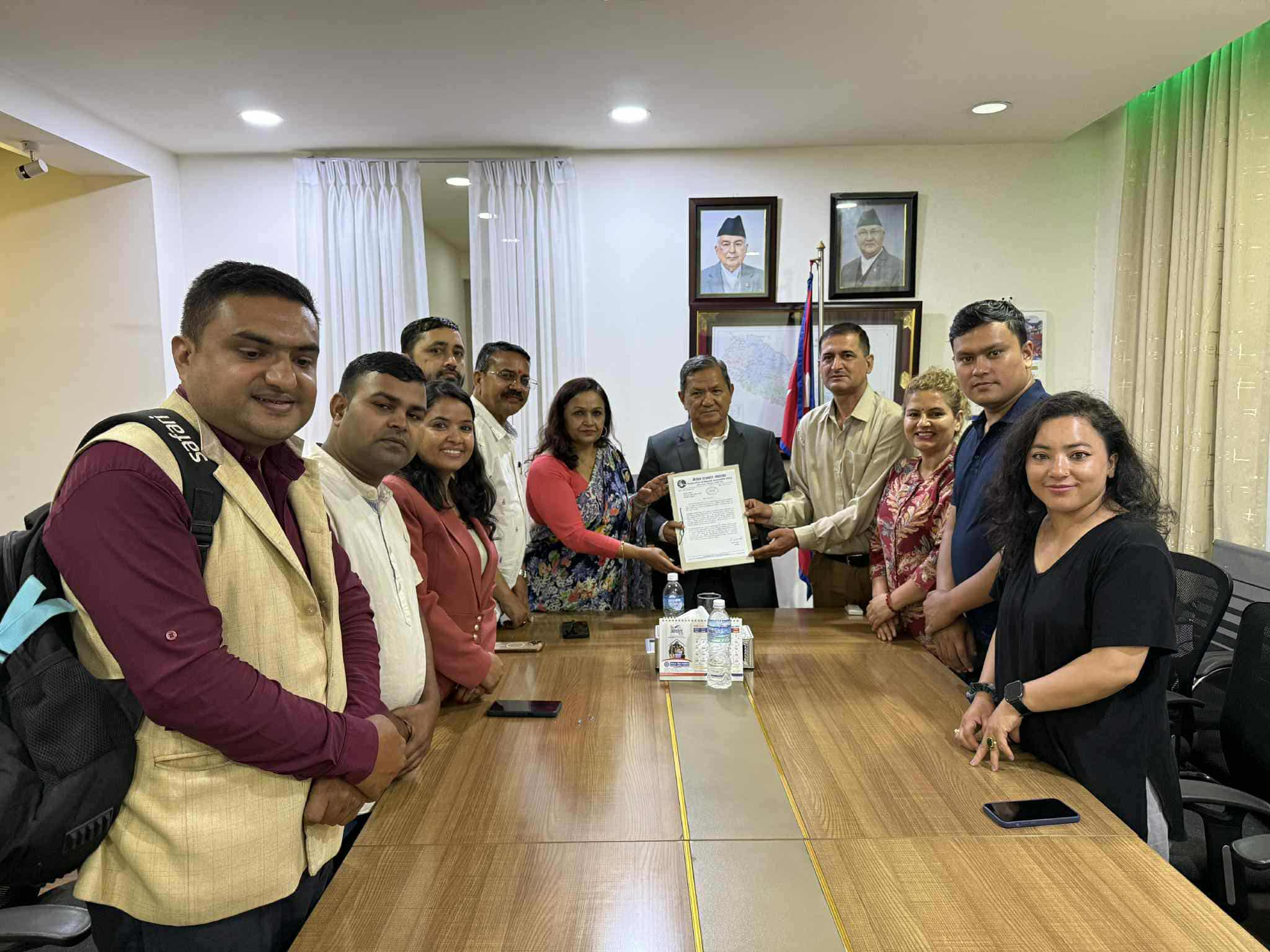 अनलाइन संचारमाध्यम दर्ता र नवीकरणको काम तत्काल खुलाउन सरकारलाई ७२ घण्टाको अल्टिमेटम