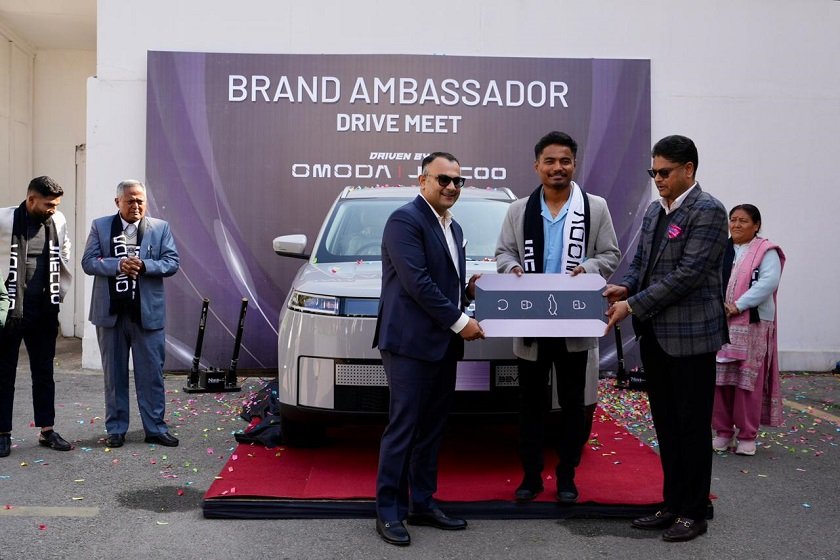 रोहित पौडेल बने ओमोडा र जेको गाडीको ब्रान्ड एम्बासडर